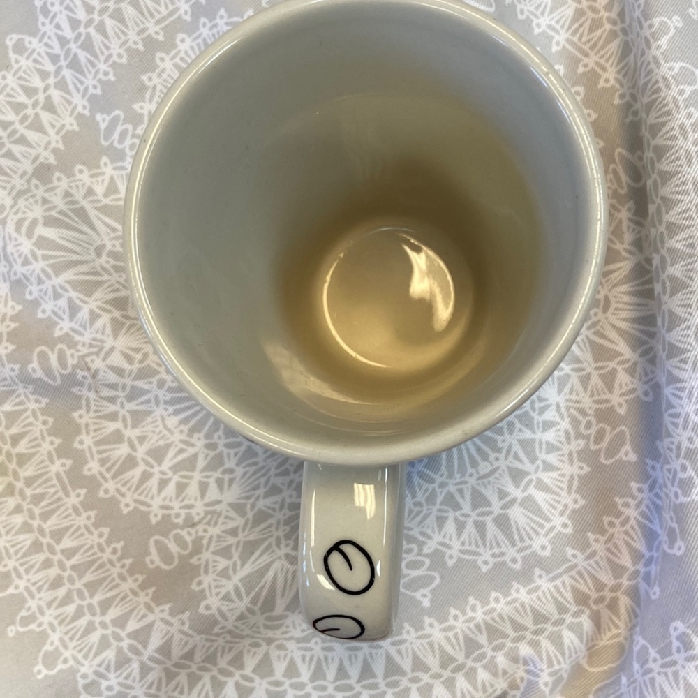 Classic Ceramics California Pantry "Cup & Saucer Coffee Bean" Coffee Tea… - Picture 6 of 8